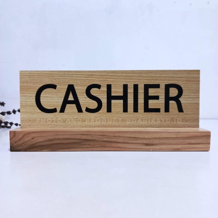 (Best) Papan Penanda Kasir / Cashier Sign