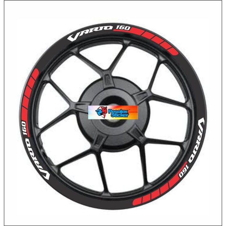 Cuting Sticker Lis Velg Motor VARIO 160 01