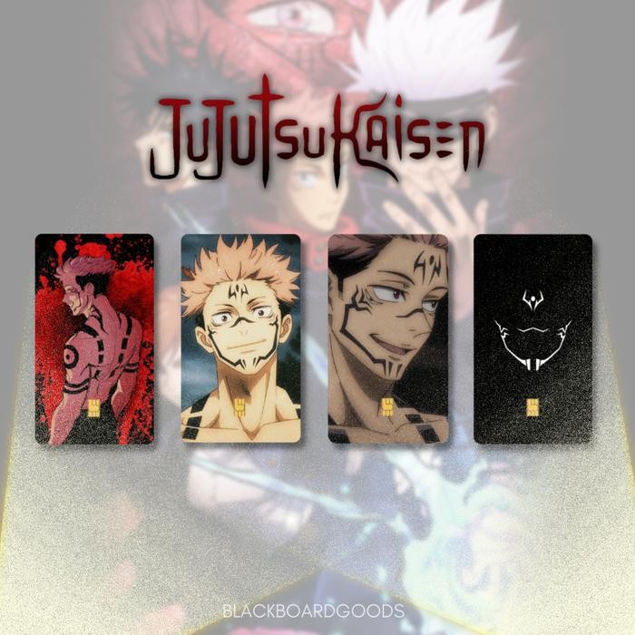 STOK TERBATAS  KARTU FLAZZ BCA GEN 2 JUJUTSU KAISEN RP.0 TERJANGKAU