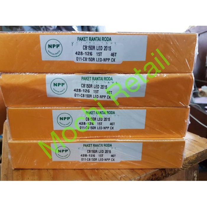 Gear Set/Gearset Cb150R/Cb 150R Led 2015 Npp