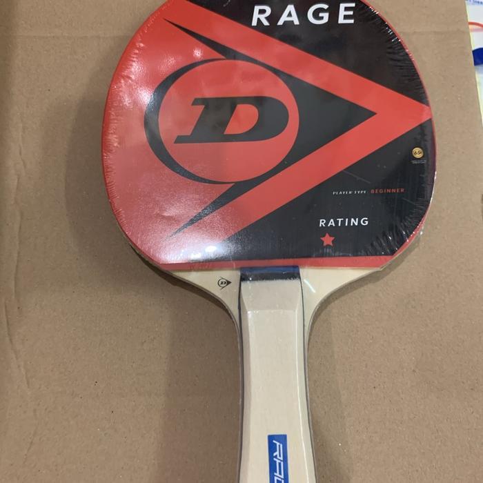 STOK TERBATAS  BAT DUNLOP RAGE BET TENIS MEJA DUNLOP ORIGINAL TERJANGKAU