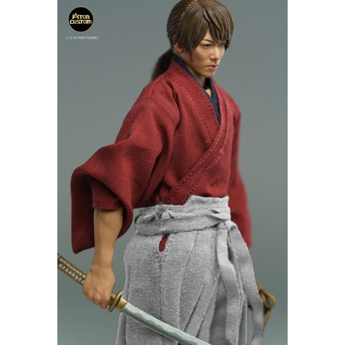 Aton Custom AT Customs 1/12 Rurouni Kenshin Himura Samurai X Kenshi Takeru Satoh Action Figure bukan