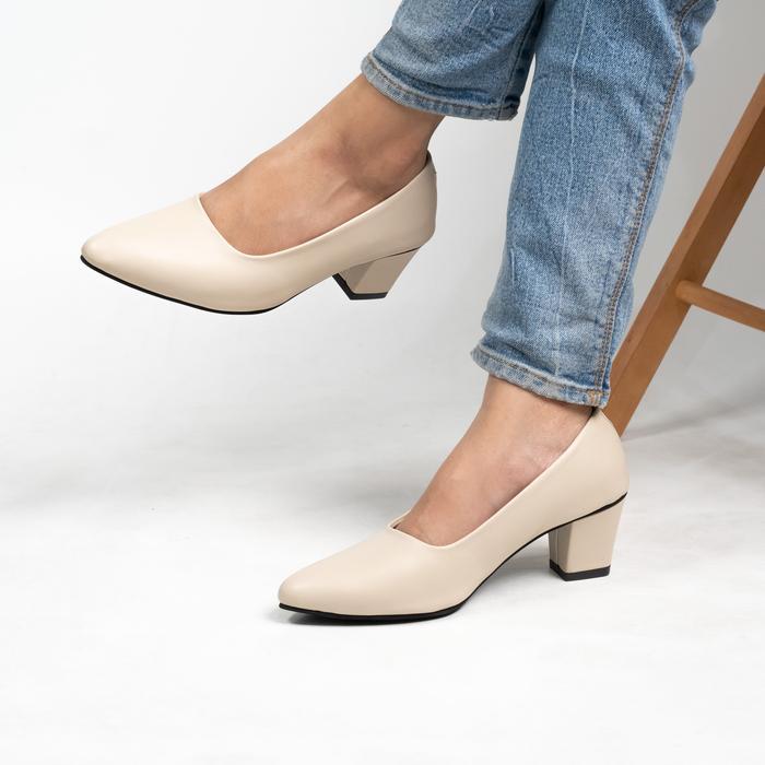 Seis Viola Sepatu Heels Wanita 5 Cm Shoes
