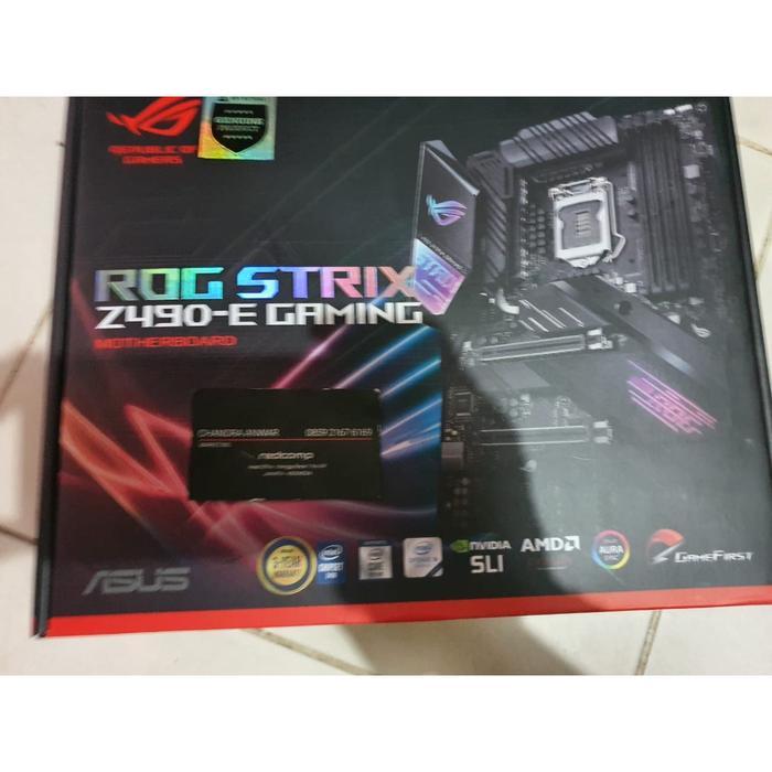 ASUS ROG STRIX Z490-E GAMING INTEL Z490 LGA 1200 ATX MOTHERBOARD