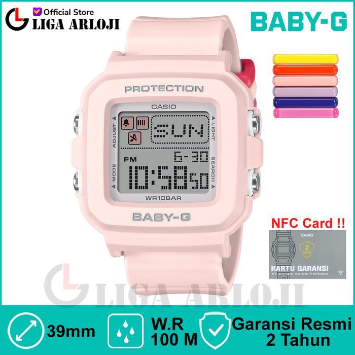 CASIO BABY-G BGD-10L-4DR JAM TANGAN WANITA DIGITAL BABYG BGD-10L-4 BGD10 BGD 10L 4DR