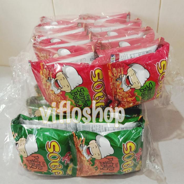o4mi- Snack Mie Soba / Spix Soba Mie (Sejenis Mie Kremes/ Anak Mas) Isi 20