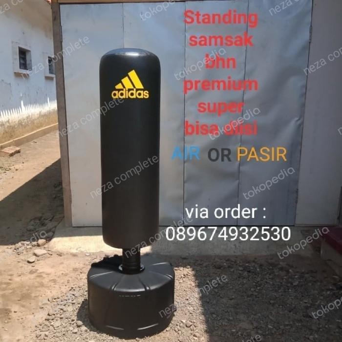 Standing Samsak Portable Isi Air/Pasir Punching Boxing Km