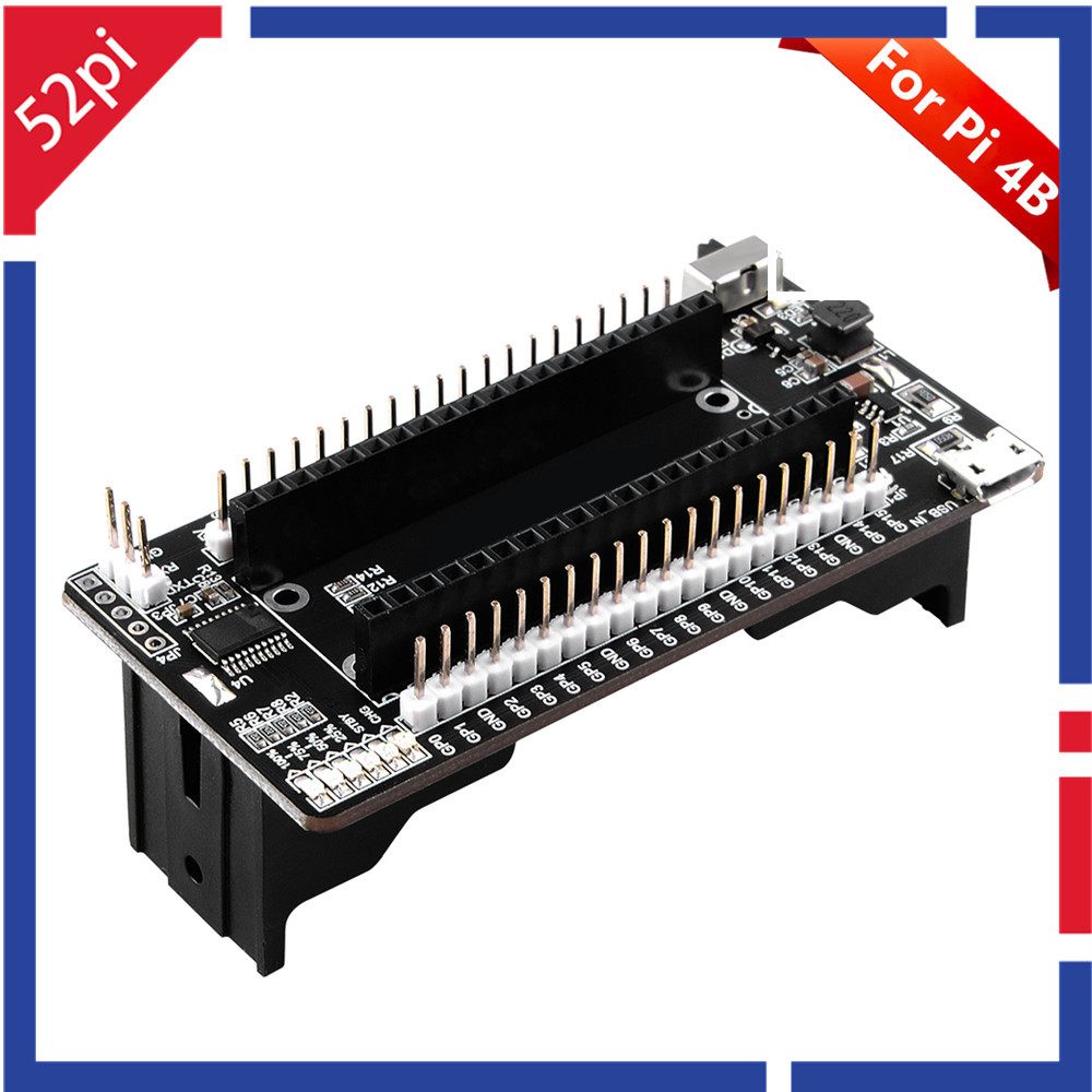 PROMO  52PI Raspberry Pi Pico/Pico W/W2 UPS Compatible 18650 Lithium Only
