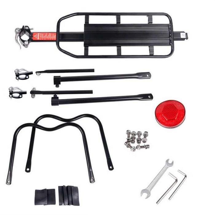 Boncengan Anak Rak Pannier Belakang Sepeda Lipat Mtb Roadbike Fixie Qr