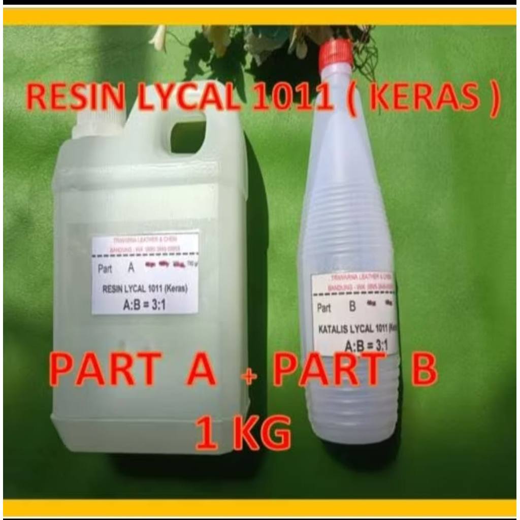 Resin Bening Resin Lycal 1011 Resin Keras