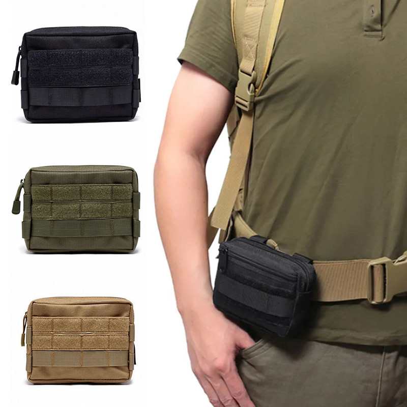 Molle Admin Pouch Compact EDC Utility Gadget Gear Pocket Waterproof Carry Accessory EDC Belt Hanging