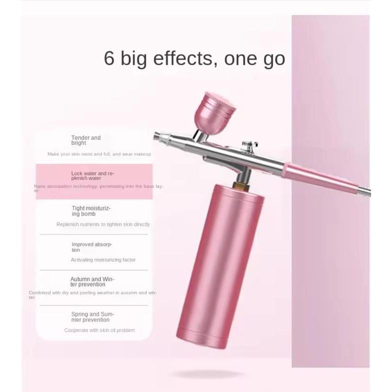 vfvv- Nail Airbrush Portable Compressor Gun Ombre Nails