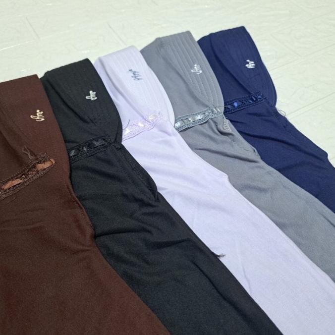 ORIGINAL Promo / Rs - Hijab Kerudung Kaos Rabbani / Jilbabb Bergo Instan Sekolah Serut Samping /