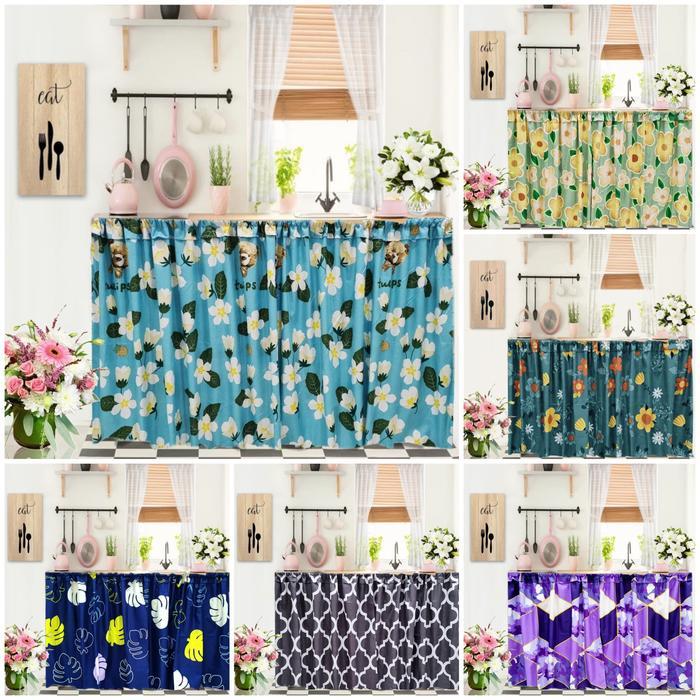 Gorden Kolong Dapur Minimalis- Korden Kolong - Tirai Kolong Dapur