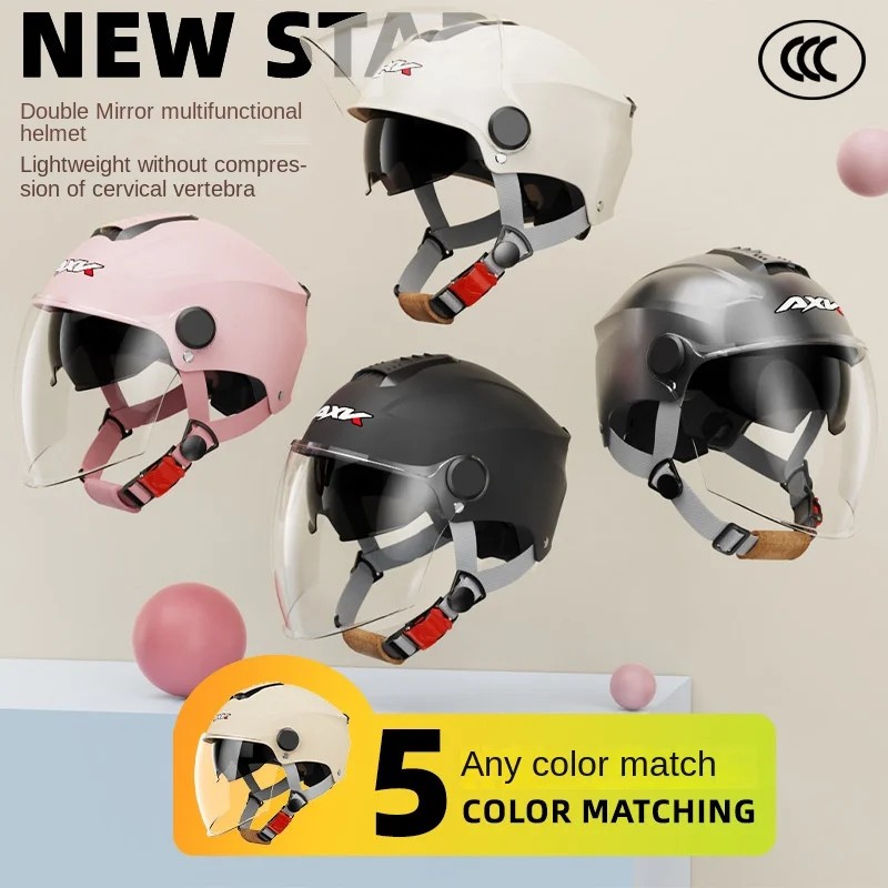 Motorcycle Electric Vehicles Sun Protection Breathability Helmet Off-Road Helmet Downhill Helmet