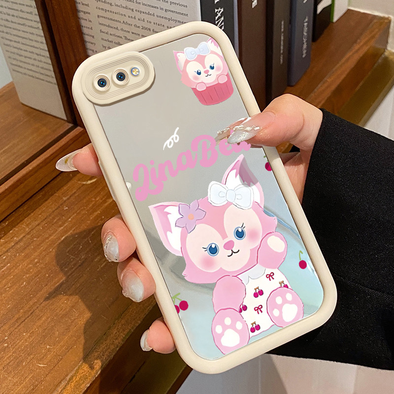 Casing Hp Realme C2 Realme C2s OPPO A1K Case HP Casing pola Boneka kartun Kesing Kasing cermin Cesin