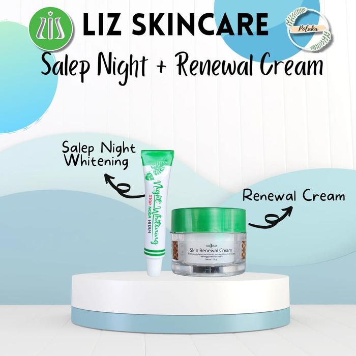 i0cc- Liz Skincare Salep Flek Hitam Dan Renewal Cream Untuk Kulit Bekas Jerawat Bopeng Muka