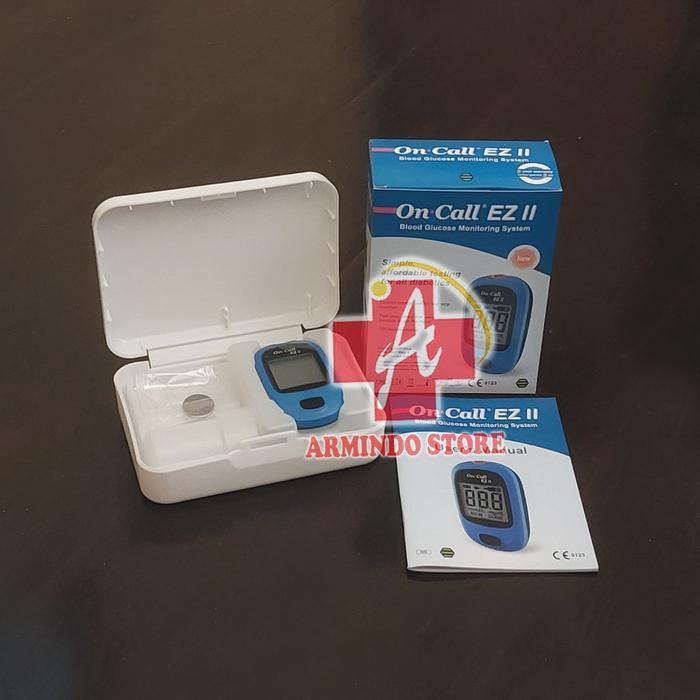 d95o- On Call Plus Meter Alat Tes Gula Darah 1 Set