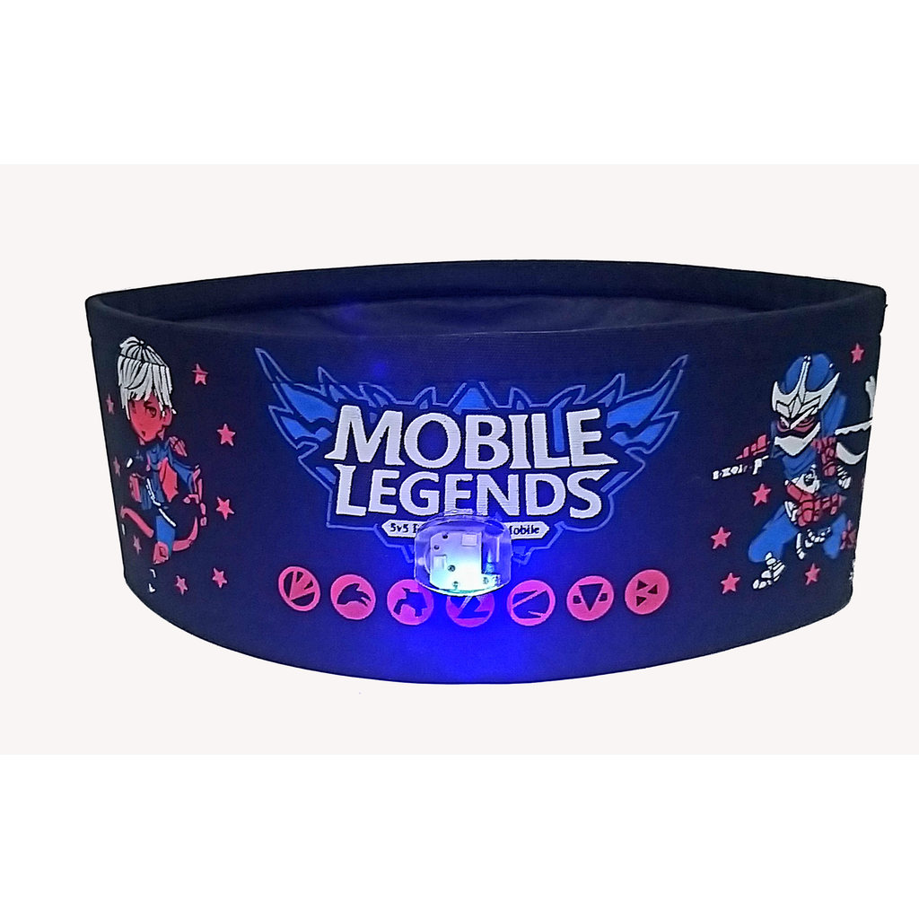 Peci Songkok Anak Karakter Lampu LED Sentuh Menyala Kopyah/Songkok Nasional