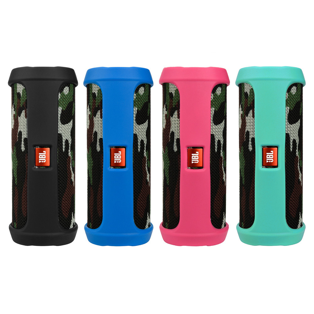 Soft Silicone Case Cover Bag For Jbl Flip4 Bluetooth Speaker Shockproof Waterproof Protect Sleeve