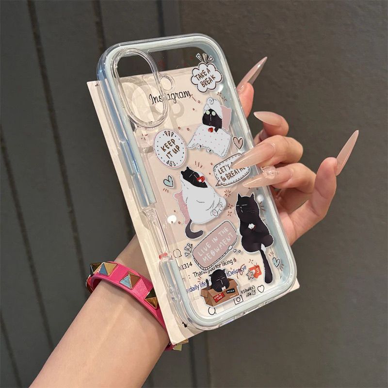 Grafiti Terbaru Kucing Creative Soft Case Vivo T5 Pro 5G Y11d Y31d Pro V70 Y05 V60 Lite Y400 V50 Lit