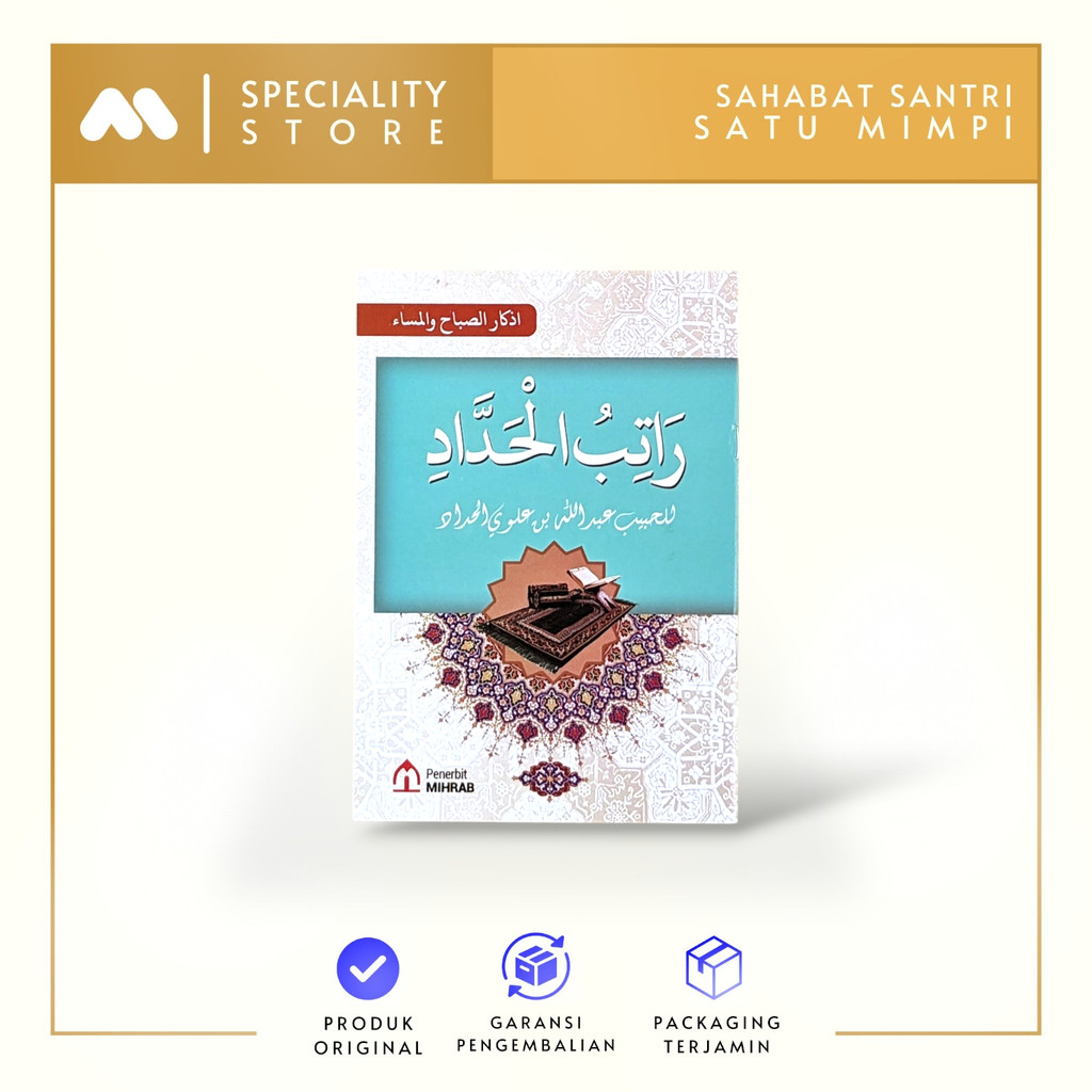 Kitab Ratib Al Haddad Bahasa Arab Besar