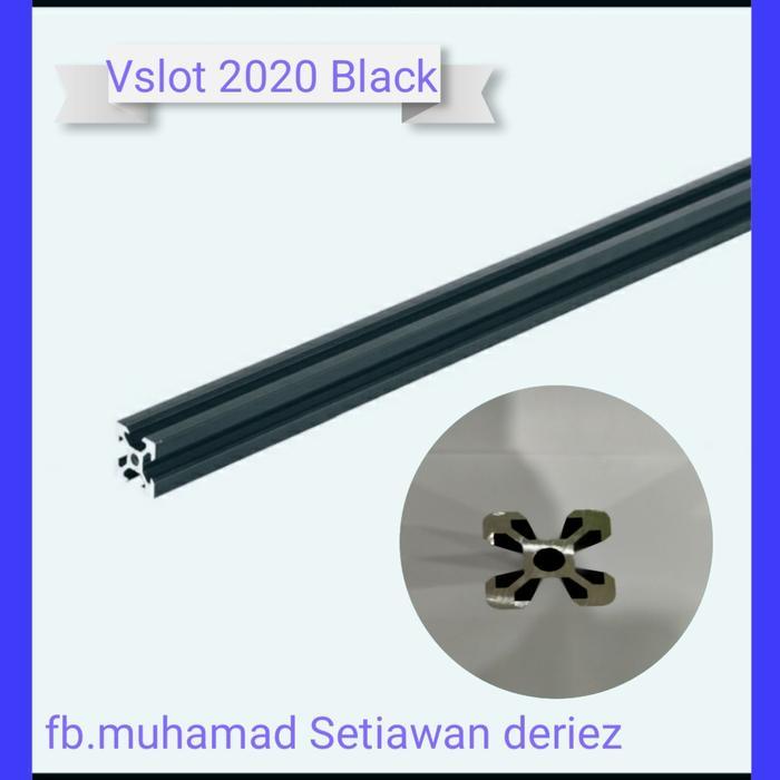 ALUMINIUM PROFIL VSLOT 2020 (HARGA PER 1CM PROMO TERMURAH