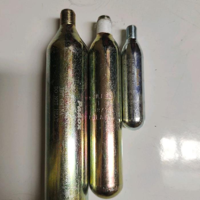 Terlaris padox tube CO2 12gr catridge co2 12 gram tabung gas co2 live jacket pelampung wrist band