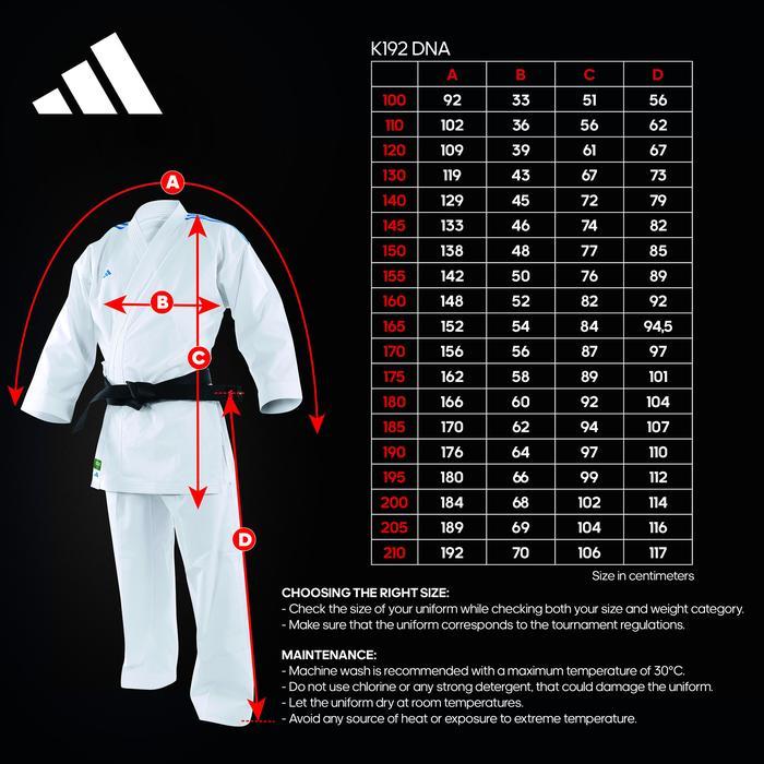 Premium Adidas Karate Kumite Adistart New (Logo Hitam) Original