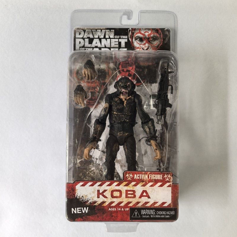 Neca Caesar Figure Rise Of The Planet Of The Apes Action Figures Koba Luca Movable Figurine