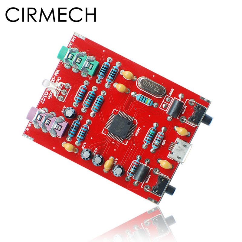 CIRMECH CM108 USB Soundcard DIY Kit USB DAC Virtual 7.1 Channel surround support karaoke network