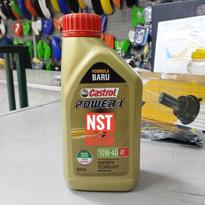 Oli Castrol Power 1 Gold 10W40 800 ML Oli Motor Bebek Original Castrol