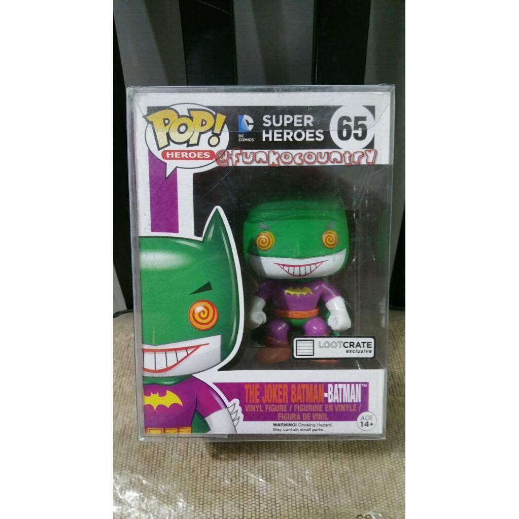FUNKO POP BATMAN JOKER LOOTCRATE EXCLUSIVE