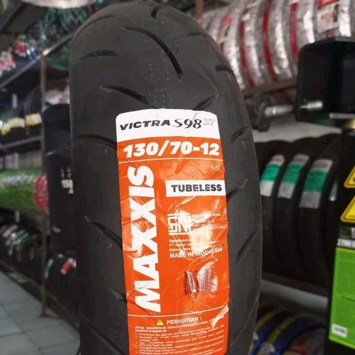 Ban Maxxis VICTRA 130/70-12 Tubeless