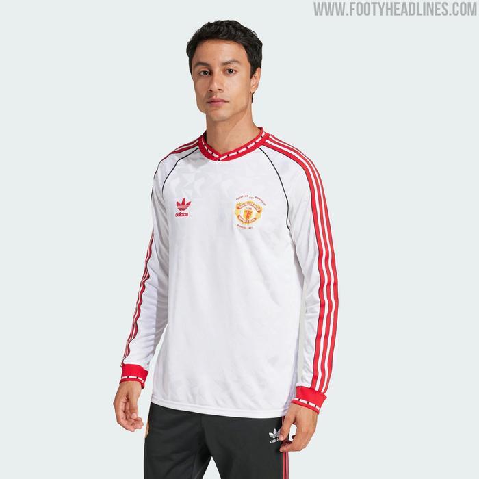Jersey Manchester United Mu Away Ls Long Sleeve Reiisue Original