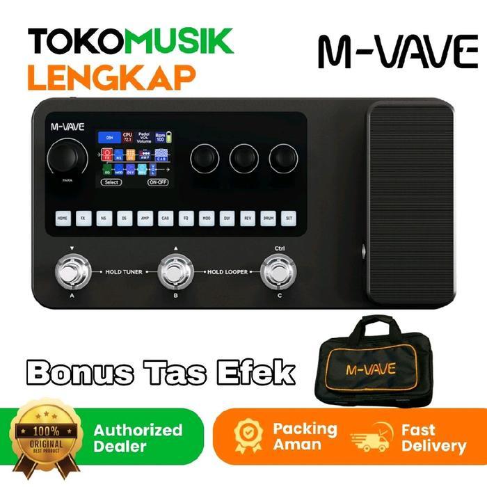 PROMO EFFECT GITAR M-VAVE MK 20 EFEK MVAVE MK20 EFEK DIGITAL MVAVE MK-20 MULTI-EFFECTS PROCESSOR