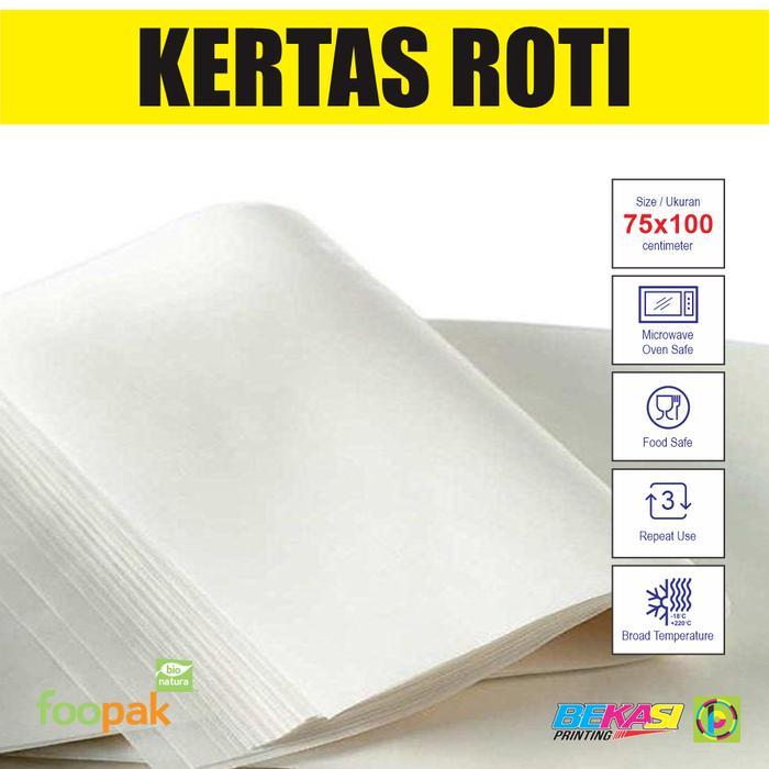 Kertas Roti White Paper Plano 75x100 cm