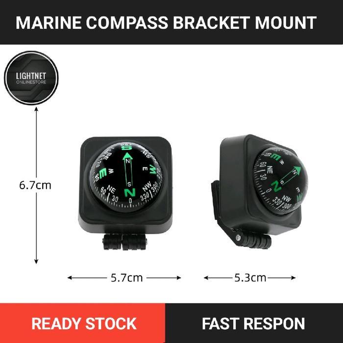 Kompas Kapal Compass Mobil Perahu Mini Kompas Kecil Standing