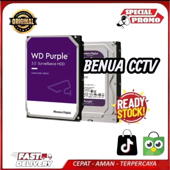 Wd Purple 4Tb / Wd Cctv 4Tb / Wd Surveillance 4Tb / Wd Purple 4 Tb / Hdd/ Hd/ Hardisk/ Harddisk 4