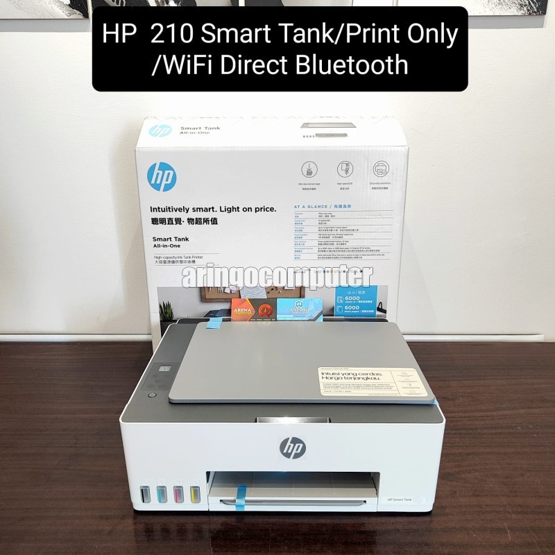 HP  210 Smart Tank/Print Only/WiFi Direct Bluetooth