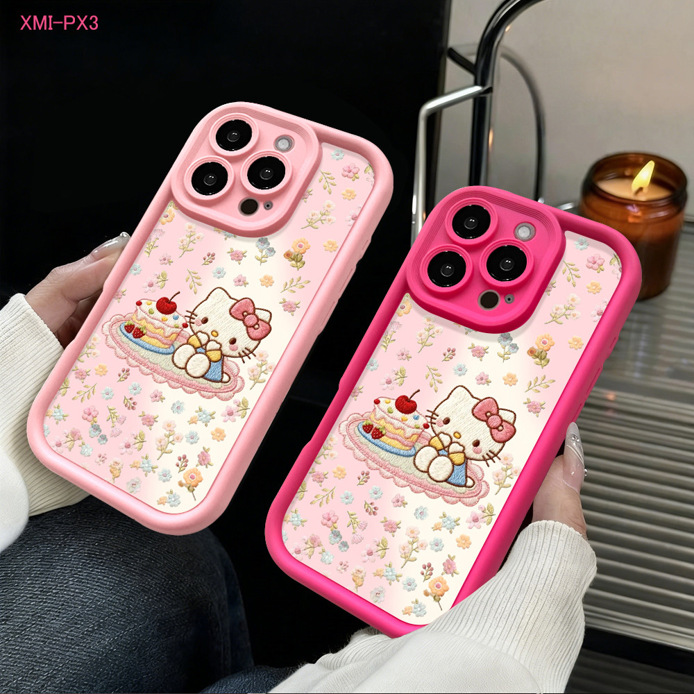 Casing Hp Anti Slip Untuk Xiaomi Poco X8 X3 C71 C65 C75 M6 M3 M5S NFC Pro Max 5G 4G Phone Case Softc