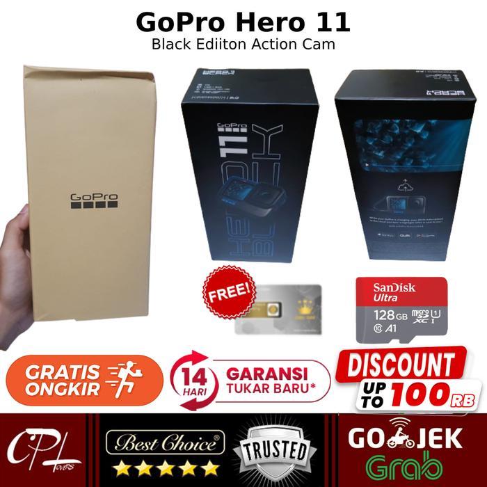 Gopro Hero 11 Black - Hero 11 Action Camera - Hero 11 Black Terbaru 