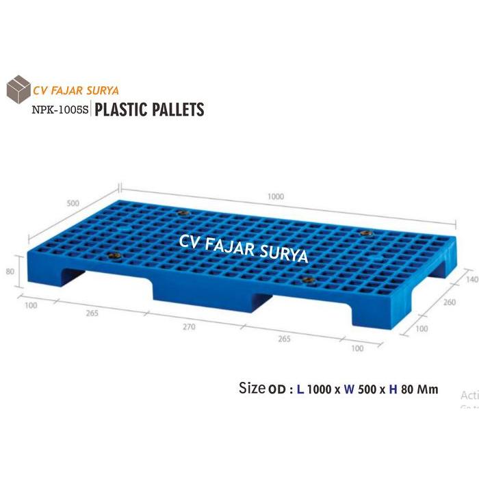 Ready Palet Plastik / Palet Plastik Rabbit / Palet Plastik Rabbit Npk-1005S Termurah