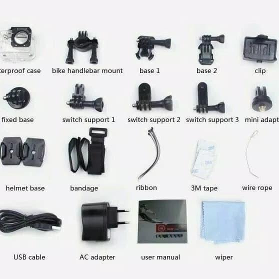 Promo Sports Camera Kogan 4K Ultra Full Hd Original