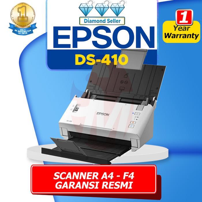 Scanner Epson Ds-410 Epson Ds410 Scan Upto A3 Stitch-Garansi Resmi