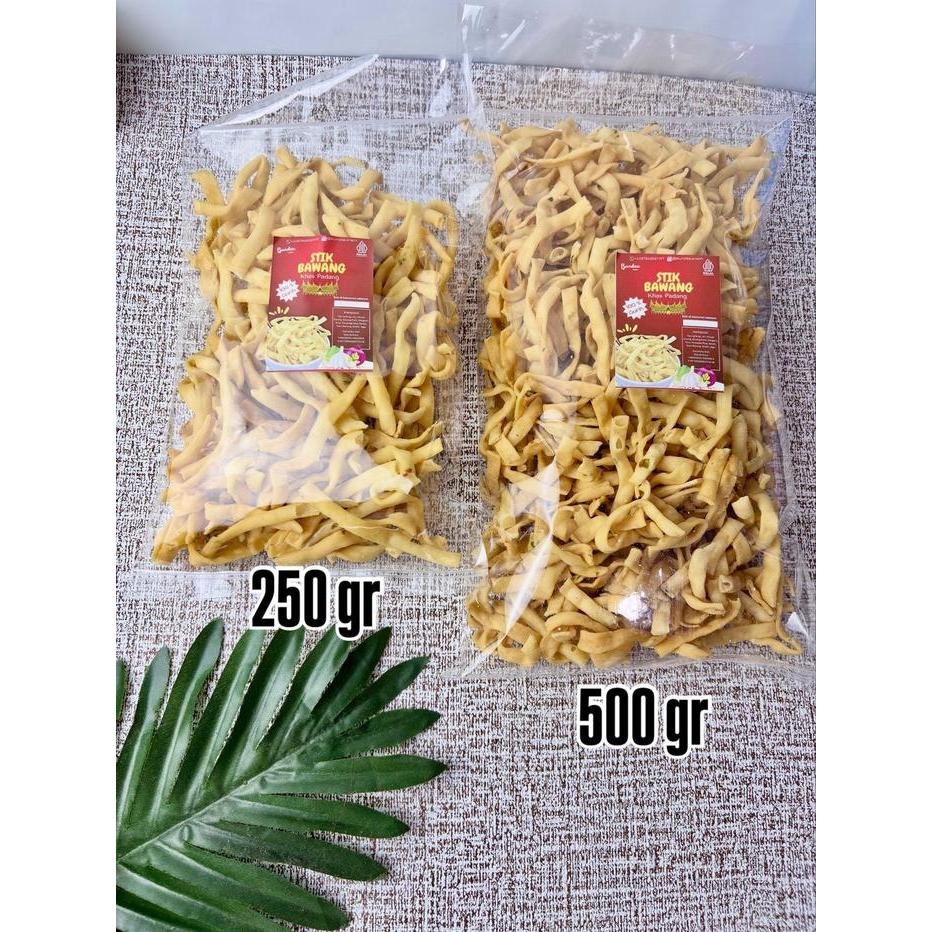 Yummy Stik Bawang Khas Padang Asli Bundaa snack Kue Bawang Padang Home Made Gurih dan RenyahSnack