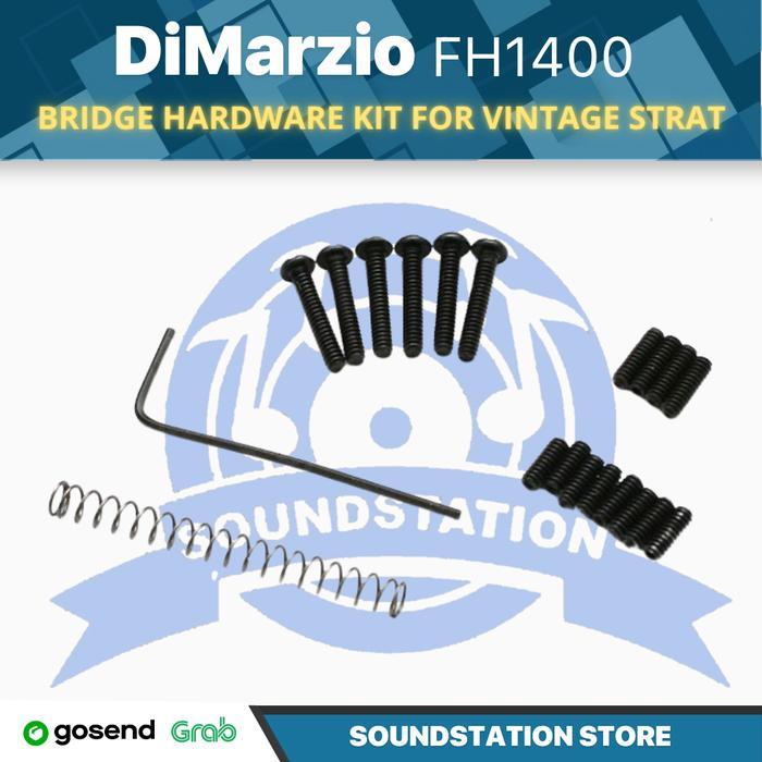 DiMarzio FH1400 Bridge Hardware Kit for Vintage Strat