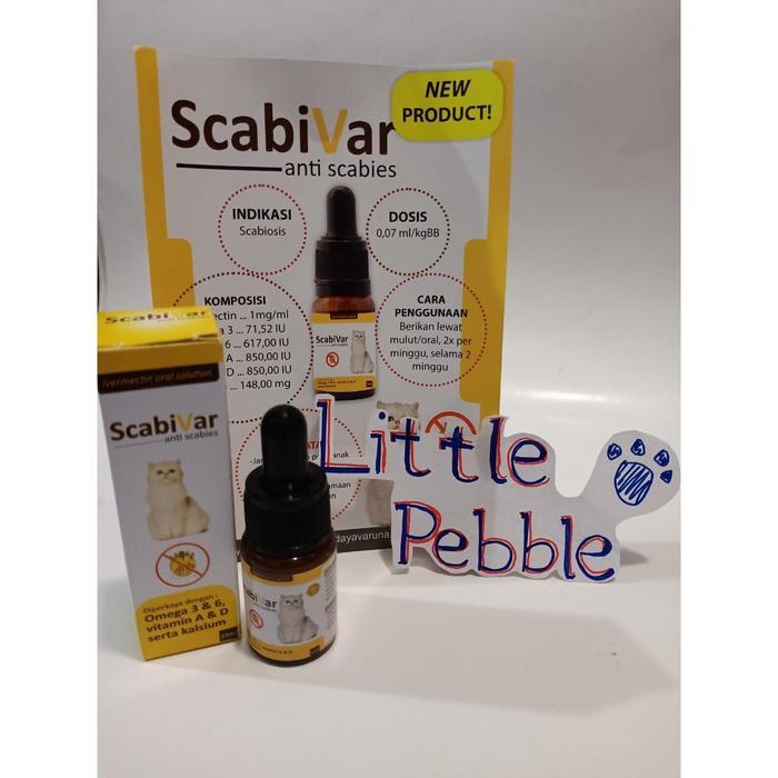 Ready Scabivar Obat Minum Anti Scabies Kucing-10Ml