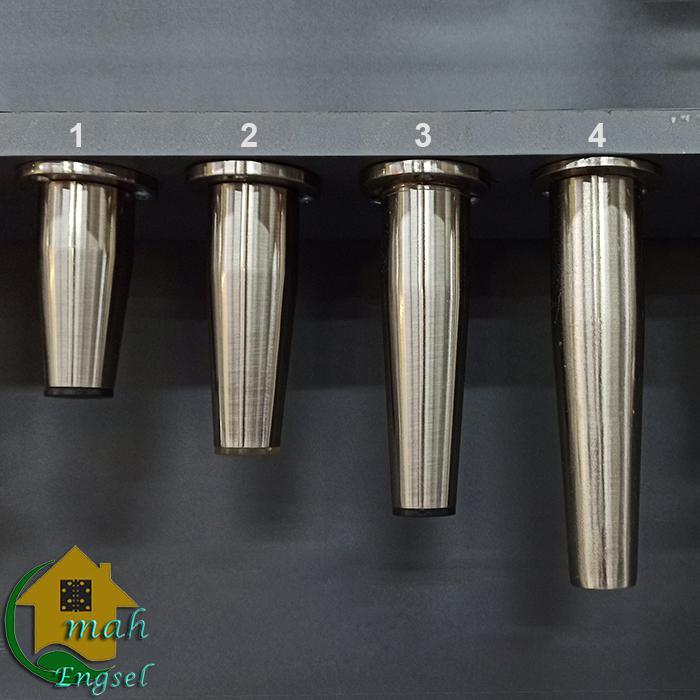 Oealas Kaki Sofa Ks101Pipa Kaki Meja Kursi Kabinet Adjuster Stainless