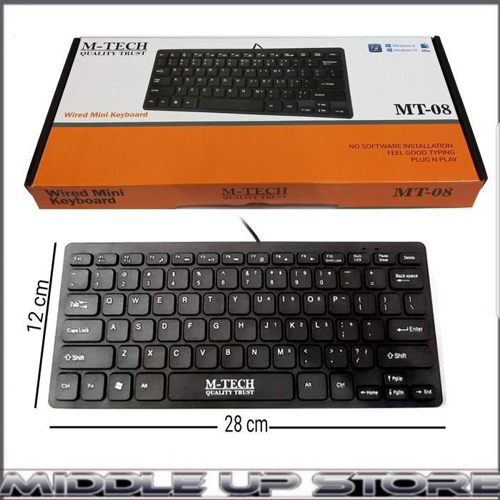 Logitech Computer - Keyboard Mini Usb Mtech Mt08